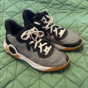 Nike KD Trey 5 IX Smoke Grey White Black Basketball Shoes Mens SZ: 7.5